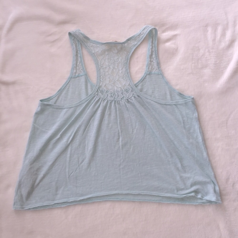 Lace Razorback Graphic Tank Top - Picture 4 of 4